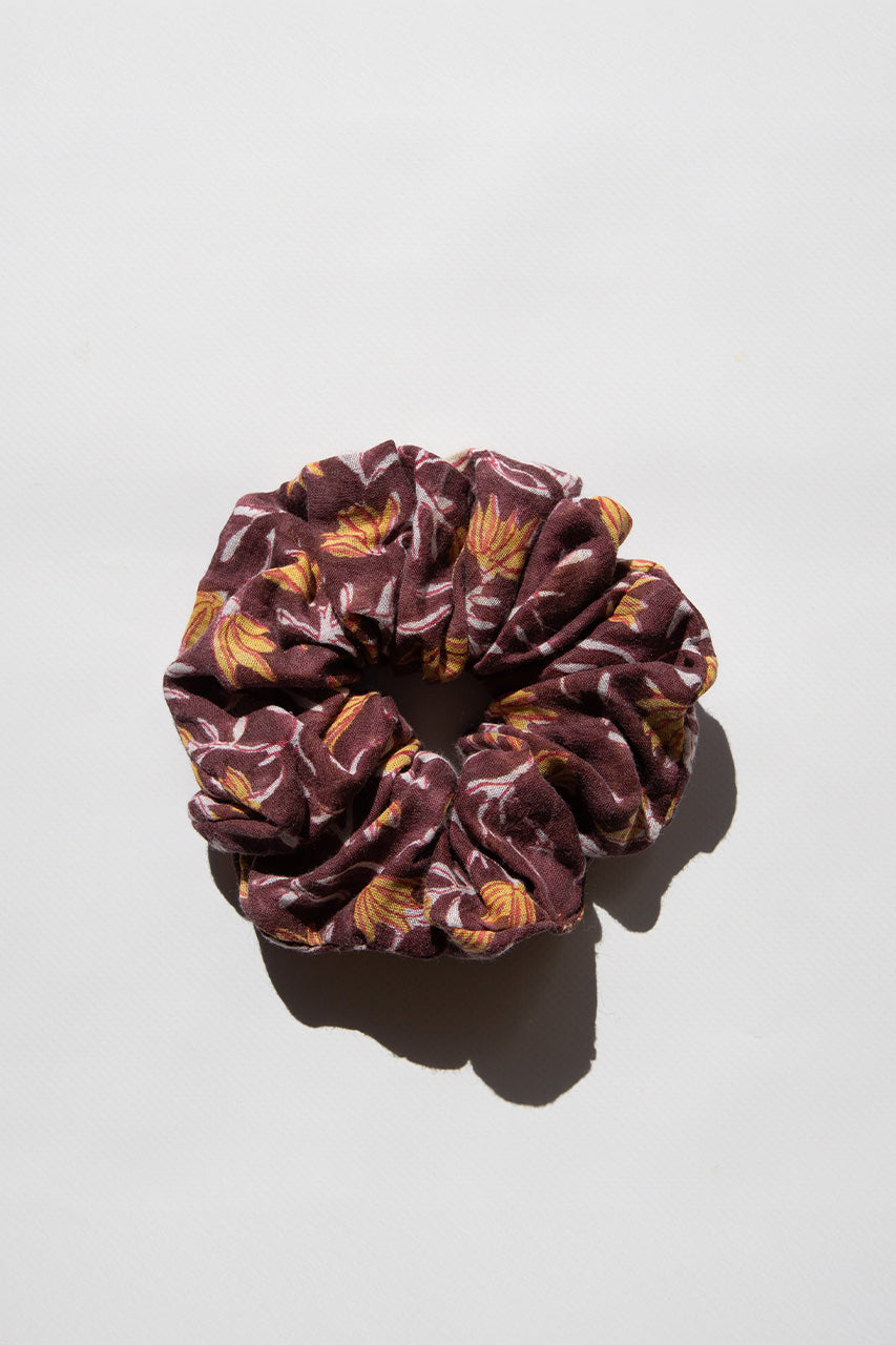 Upcycled Scrunchie ~ Sumac
