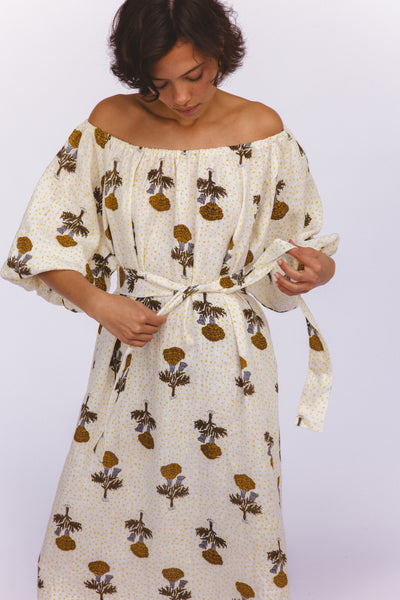 Dahlia Maxi Dress ~ Marigold