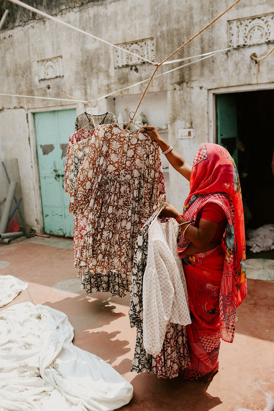 Poet Mini Dress ~ Pink Sorbet