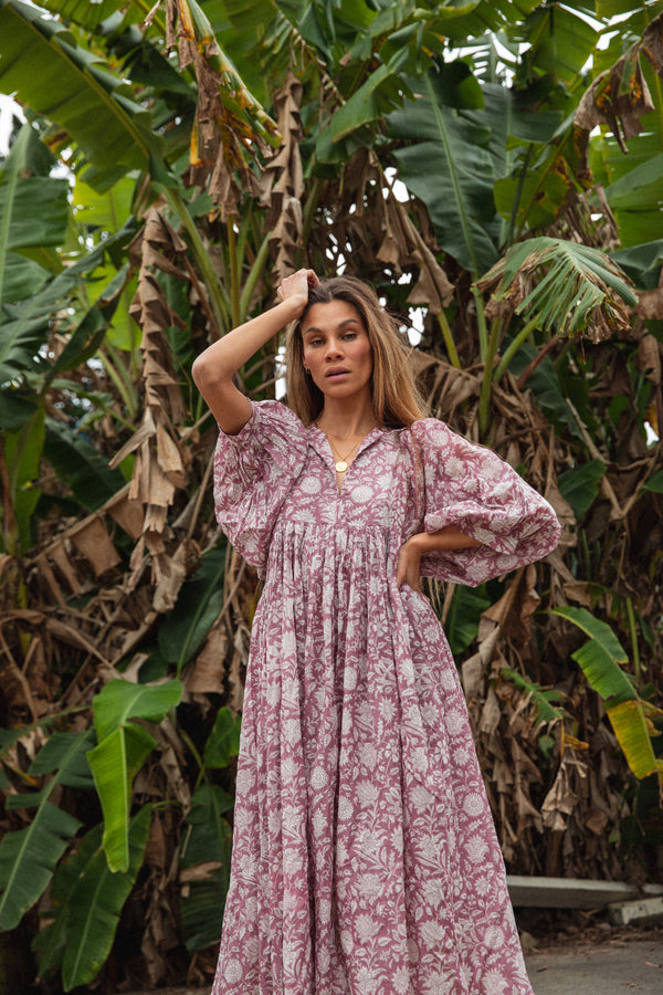 Kyra Midi Dress ~ Musk