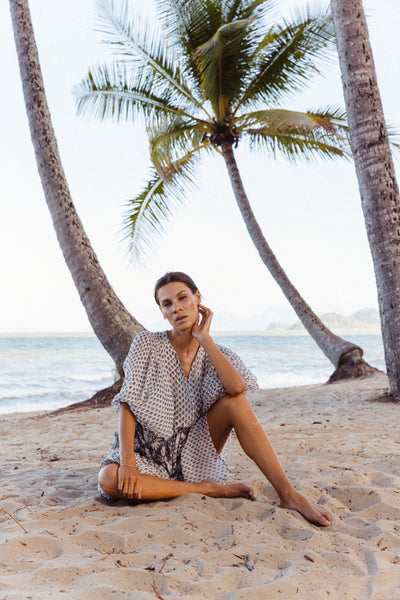 Nora Mini Dress ~ Noir