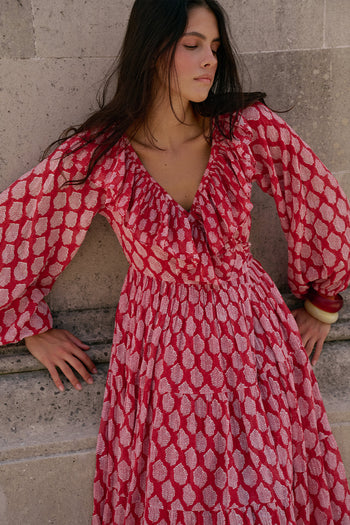 Pari Maxi Dress ~ Sangria