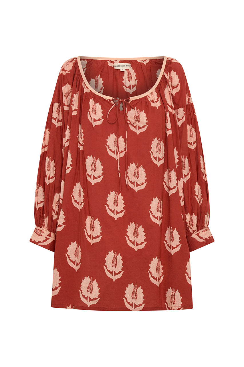 Ria Mini Dress ~ Ruby Red