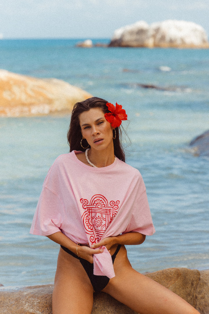 Shanti Tee ~ Pink