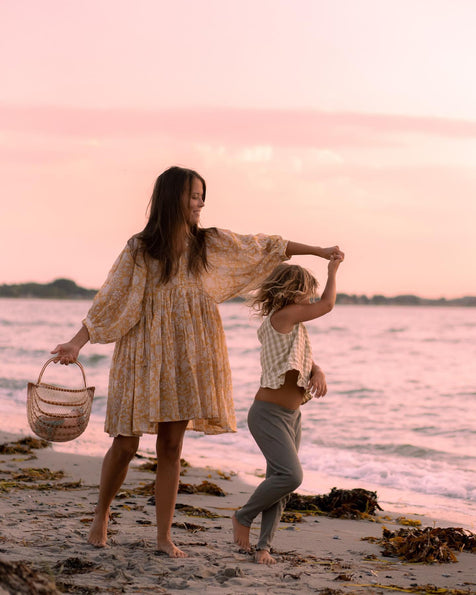 Kyra Mini Dress ~ Cumin