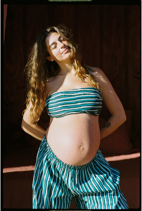 Ria Sarong ~ Cyan Candy